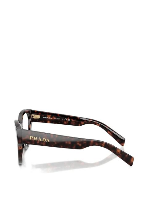 Prada Eyewear square-frame glasses - Brown