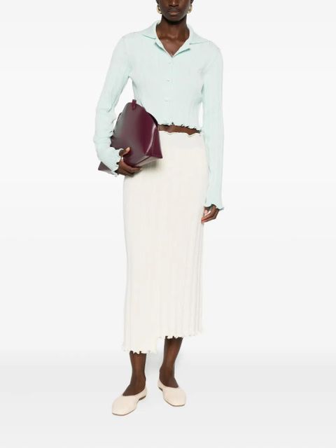 Jil Sander knitted cardigan - Blue - zdjęcie produktu nr 2