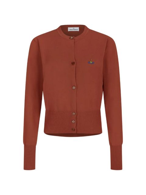 Vivienne Westwood Bea button embroidered cardigan - Brown - zdjęcie produktu nr 1