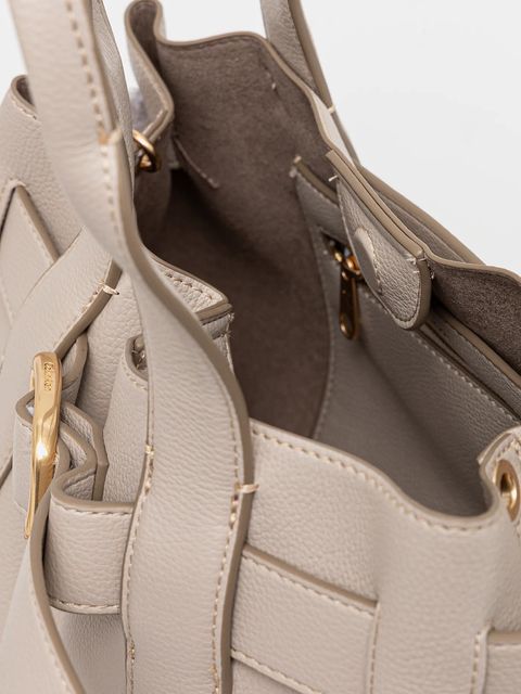 Calvin Klein torebka kolor beżowy LV04F3295G