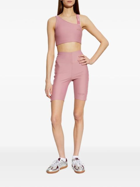 Moschino logo-tape cycling shorts - Pink - zdjęcie produktu nr 2