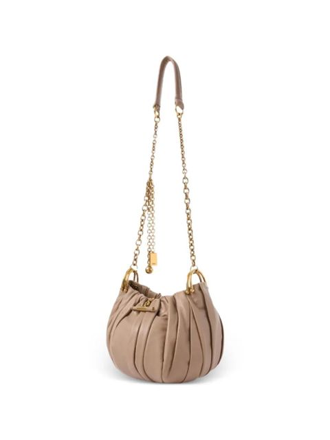 Chloé Plissé leather shoulder bag - Neutrals - zdjęcie produktu nr 2