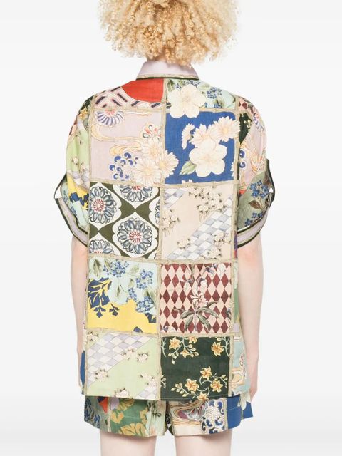 ALEMAIS Bianca shirt - Green - zdjęcie produktu nr 2