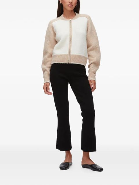 3.1 Phillip Lim colour-block zip-up cardigan - Neutrals - zdjęcie produktu nr 2