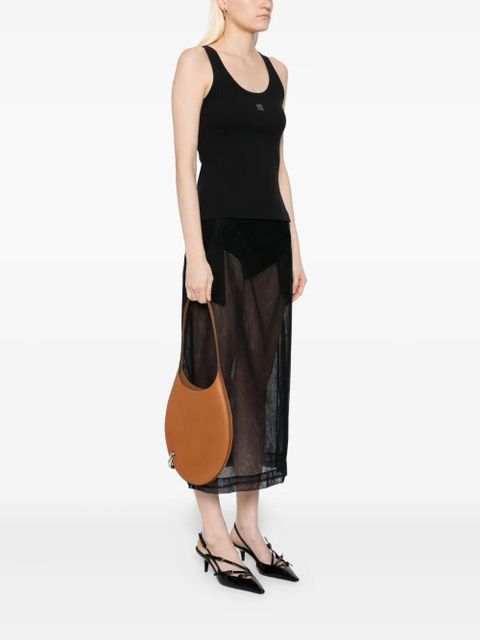 Tory Burch Small Pierced shoulder bag - Brown - zdjęcie produktu nr 2