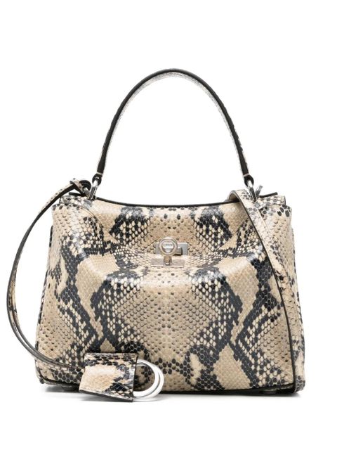 Balenciaga Rodeo snakeskin-effect tote bag - Neutrals - zdjęcie produktu nr 1
