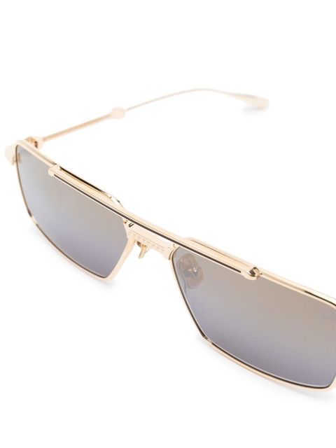VALENTINO GARAVANI EYEWEAR Rockstud pilot-frame sunglasses - Gold