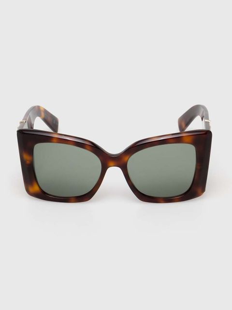 Saint Laurent okulary przeciwsłoneczne BLAZE damskie kolor czarny