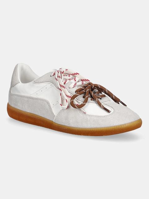 Nokwol sneakersy skórzane August damskie kolor szary August - zdjęcie produktu nr 1