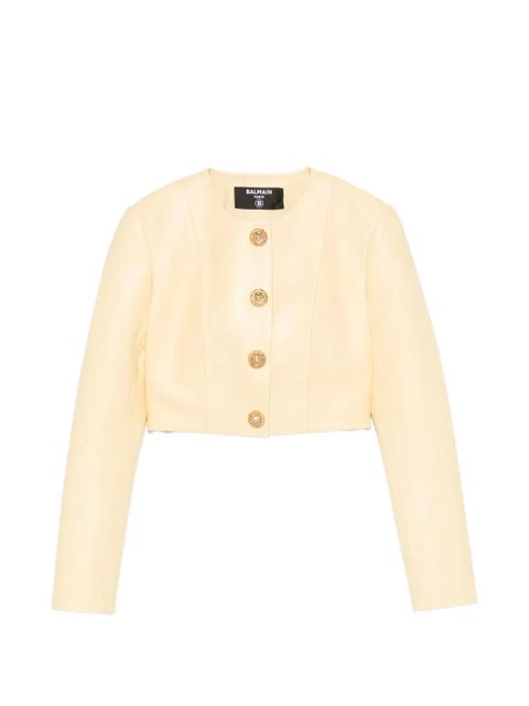 Balmain button front jacket - Neutrals - zdjęcie produktu nr 1