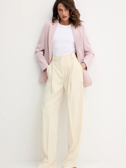 BOSS Orange t-shirt damski kolor biały odkryte plecy 50536871 - zdjęcie produktu nr 2