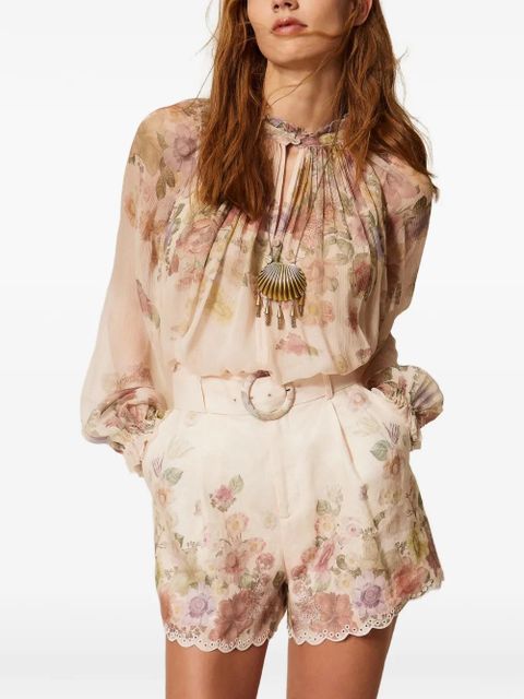 TWINSET floral-print woven blouse - Neutrals - zdjęcie produktu nr 2