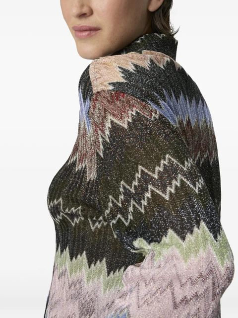 Missoni snake-pattern shirt - Brown