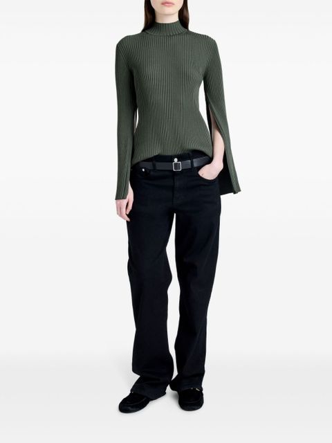 Proenza Schouler Abigail sweater - Green - zdjęcie produktu nr 2