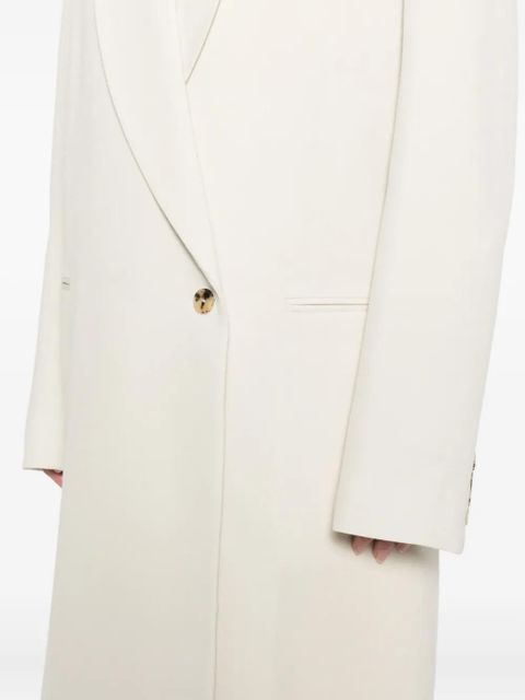 CALVIN KLEIN COLLECTION Evelyn shawl collar coat - Neutrals