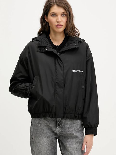 Karl Lagerfeld Jeans kurtka kolor czarny przejściowa B1W15023 - zdjęcie produktu nr 1