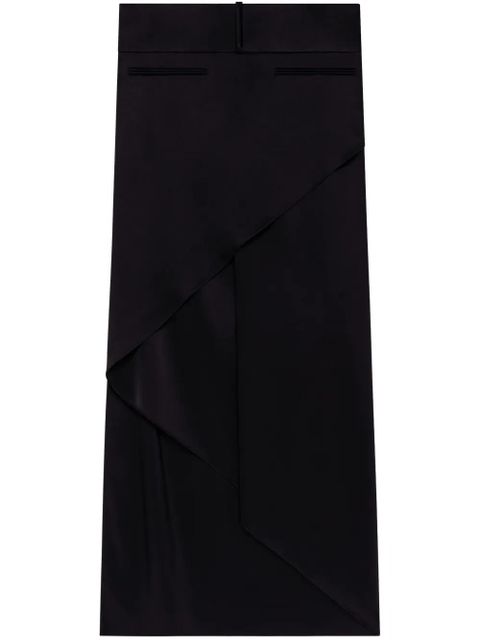 Courrèges Infinity midi skirt - Black - zdjęcie produktu nr 1