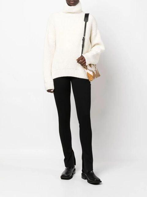 ANINE BING Max high-rise skinny trousers - Black - zdjęcie produktu nr 2