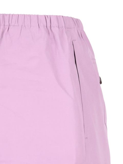 Prada elastic-waist shorts - Purple