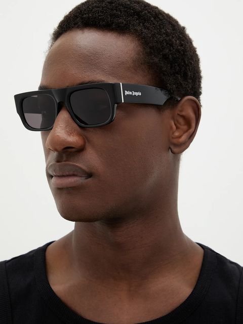 Palm Angels okulary przeciwsłoneczne kolor czarny PERI085_531007