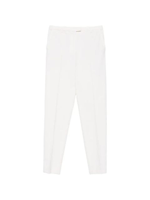 LouLou de Saison pressed-crease straight-leg trousers - White - zdjęcie produktu nr 1