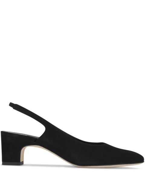 Manolo Blahnik 50mm leather pumps - Black - zdjęcie produktu nr 1