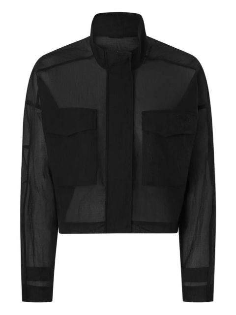 PINKO sheer cropped jacket - Black - zdjęcie produktu nr 1