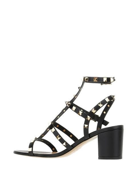 Valentino Garavani Rockstud leather sandals - Black