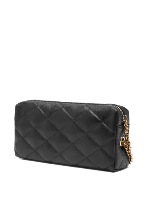 Saint Laurent CASSANDRE BIJOU pouch in lambskin - Black