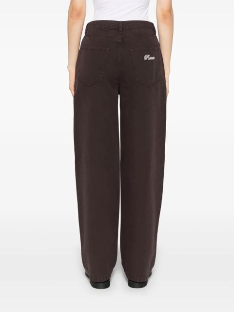 ROTATE BIRGER CHRISTENSEN wide-leg trousers - Brown
