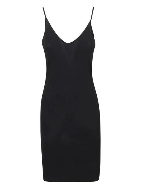 Jil Sander straight-hem sleeveless mini dress - Black - zdjęcie produktu nr 1