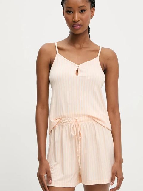 Answear.LAB piżama damska kolor różowy