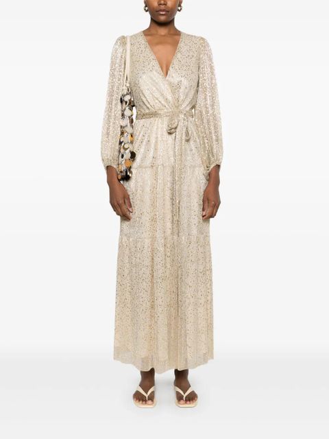 Ba&Sh Cala maxi dress - Gold
