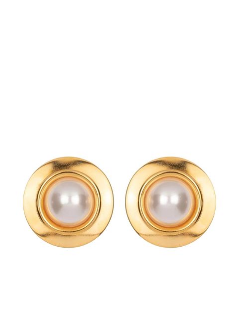 Jennifer Behr Alva pearl-plated earrings - Silver - zdjęcie produktu nr 1
