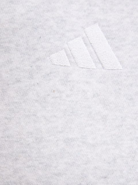 adidas bluza Essentials damska kolor szary z kapturem melanżowa IN6179