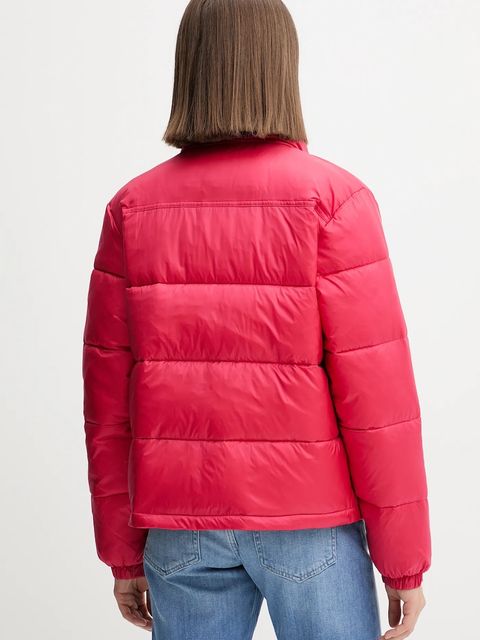 Tommy Jeans kurtka kolor różowy zimowa DW0DW21619