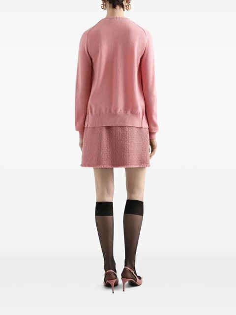 Dolce & Gabbana DNA button-down cardigan - Pink