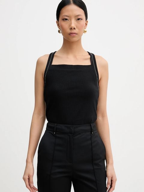 Karl Lagerfeld top kolor czarny B1W17022 - zdjęcie produktu nr 1