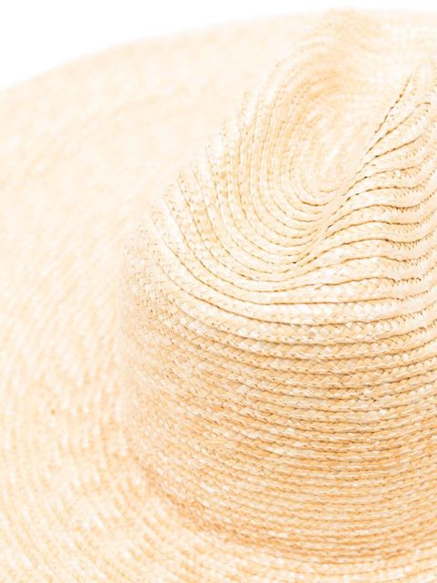 Cult Gaia Lena straw sun hat - Neutrals