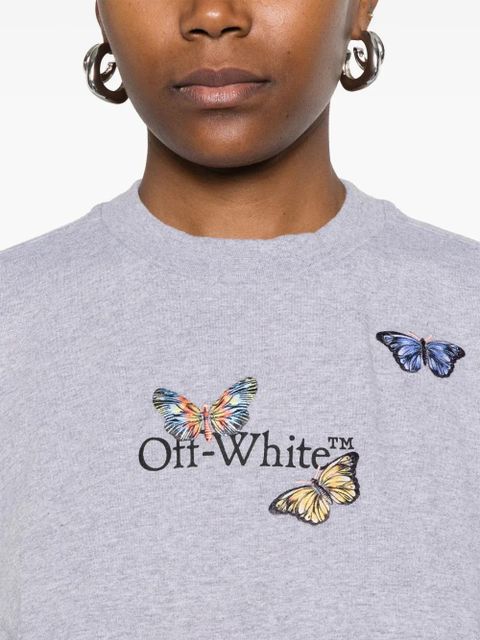 Off-White Bookish Butterfly T-shirt - Grey - zdjęcie produktu nr 2