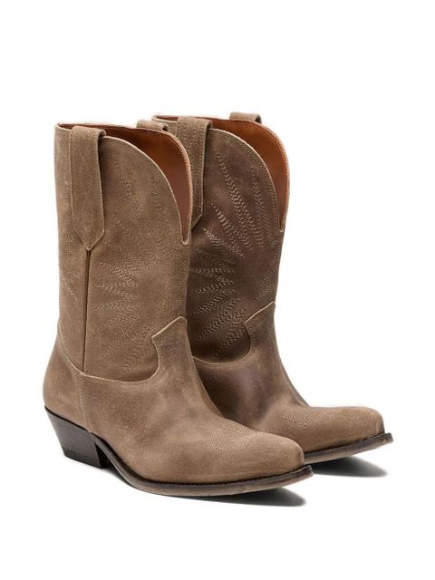 Golden Goose Wish Star low-heel boots - Grey - zdjęcie produktu nr 2