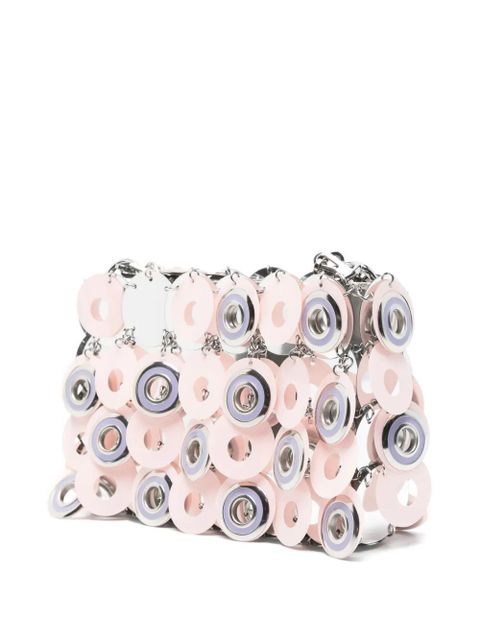Rabanne Sparkle Discs shoulder bag - Silver - zdjęcie produktu nr 2