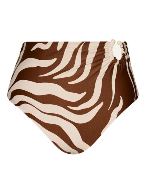 Johanna Ortiz Taita animal-print bikini bottom - Neutrals - zdjęcie produktu nr 1