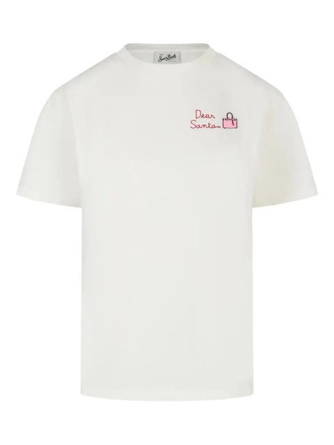 MC2 Saint Barth Dear Santa short-sleeves T-Shirt - White - zdjęcie produktu nr 1