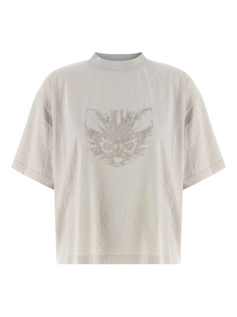 Balenciaga graphic-print crew-neck T-shirt - White - zdjęcie produktu nr 1