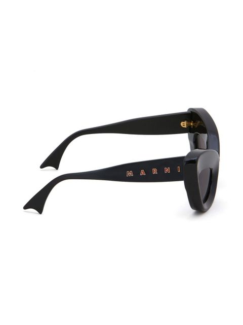 Marni Eyewear cat-eye frame sunglasses - Black - zdjęcie produktu nr 2