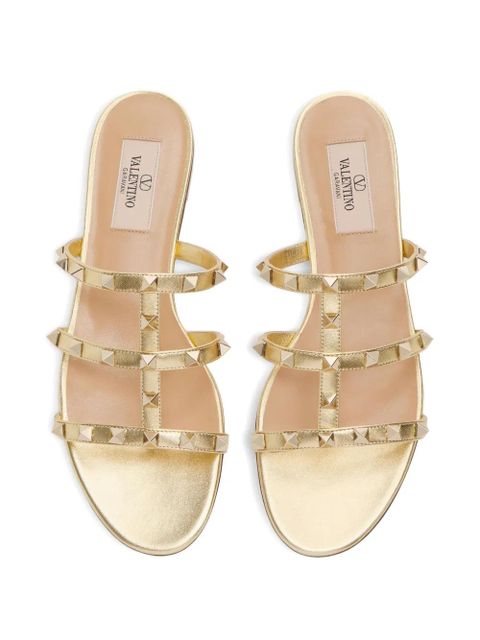 Valentino Garavani Rockstud sandals - Gold