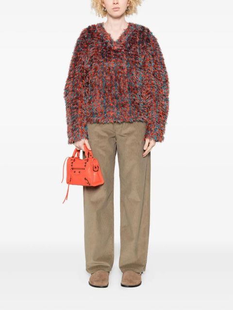 Róhe high-waisted trousers - Neutrals - zdjęcie produktu nr 2