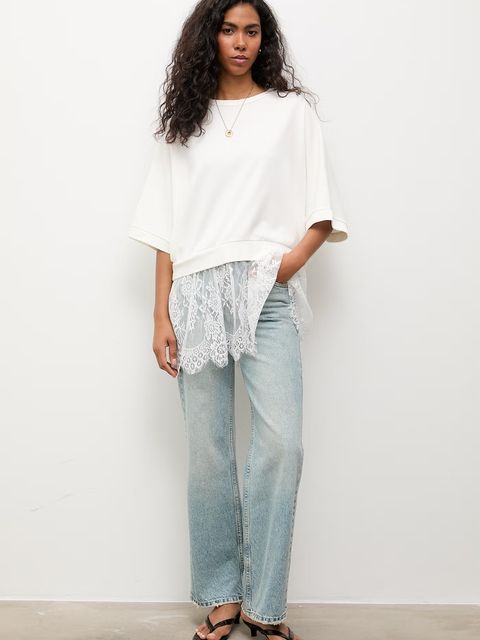 Answear.LAB bluza oversize damska z wiskozą - zdjęcie produktu nr 1