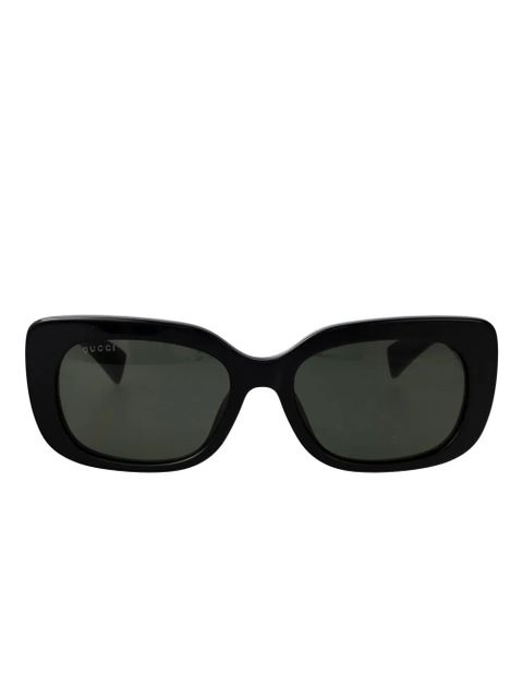 Gucci Eyewear low-nose bridge sunglasses - Black